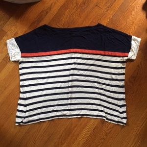 LOFT Striped Tee Size M